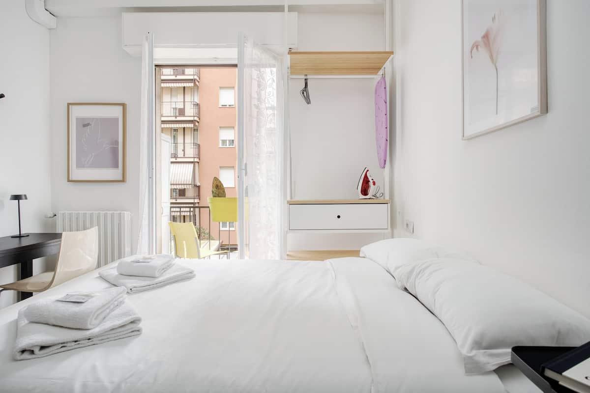 Studio, 1 Double Bed, Balcony