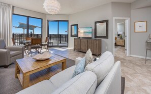 Condo, 3 Bedrooms | Living area - Phoenix X 104 3 Bedroom Condo (Orange Beach)