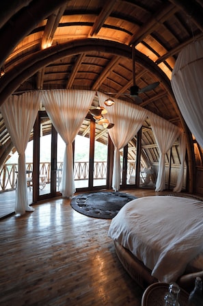Family Villa, 3 Bedrooms, Private Pool, Garden View | In-room safe, free WiFi - MANDALA ECO RESORT (Selong Belanak)