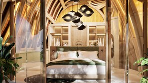 Villa, 2 Schlafzimmer, eigener Pool, Gartenblick | Zimmersafe, kostenloses WLAN