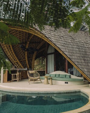 Villa, 1 Bedroom, Private Pool, Garden View | Terrace/patio
