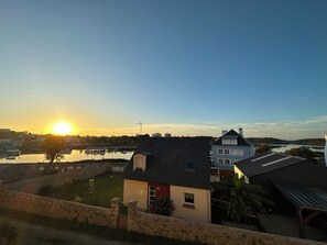 Blick von der Unterkunft