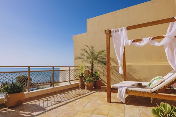 Appartement, vue mer | Balcon
