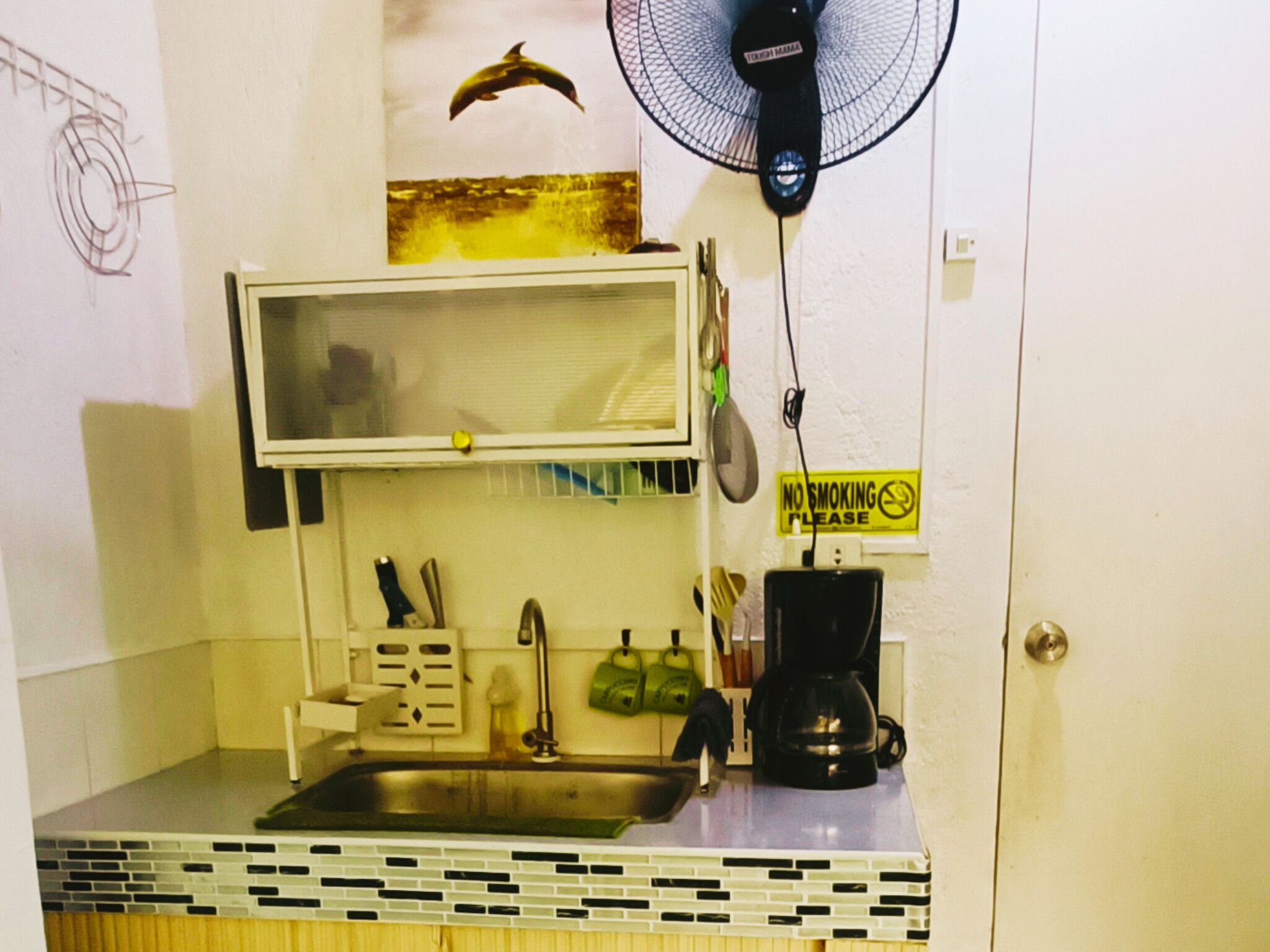 บ้านพัก, 1 ห้องนอน, พร้อมสิ่งอำนวยความสะดวกสำหรับผู้พิการ, สูบบุหรี่ได้ | ภายใน