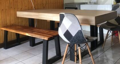 Duplex apartment for 8 to 10 people with garden