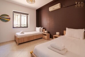 2 slaapkamers, wifi, beddengoed