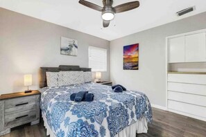 4 habitaciones, wifi y ropa de cama