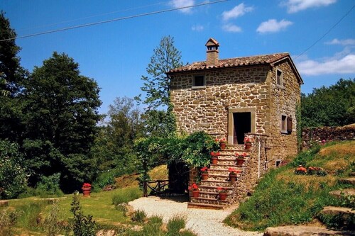 Charming mill nestled in the Umbrian hills near Lake Trasimeno.