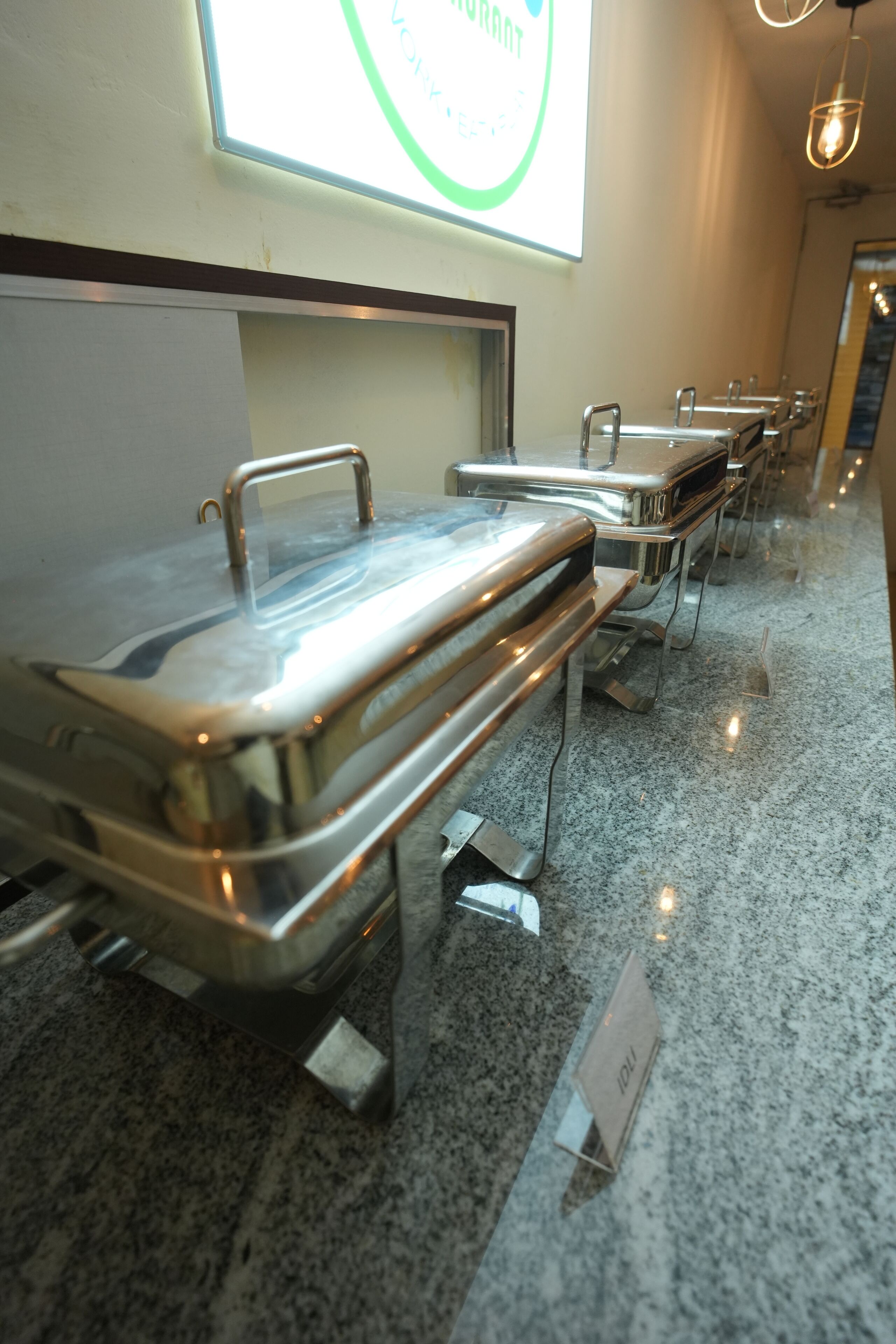 Daily buffet breakfast for a fee