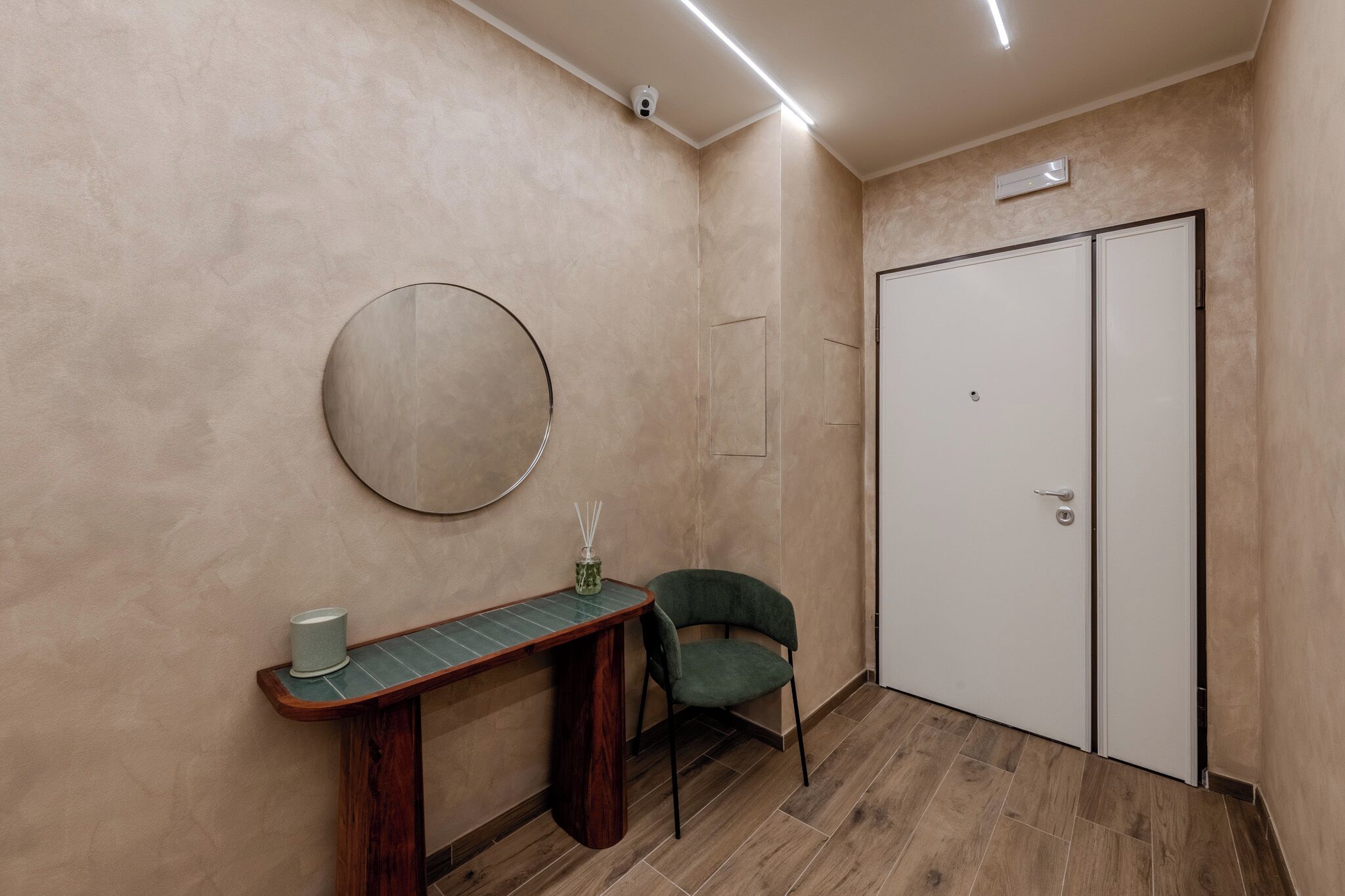 Een bureau, gratis wifi