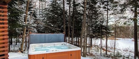 Baignoire à remous extérieure