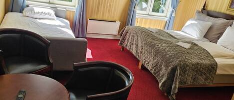 Wifi gratis y ropa de cama