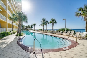 Piscine chauffée
