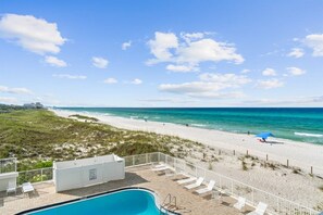 On the beach - Beachfront Studio, Pool (Panama City Beach)