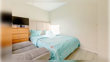 1 chambre, fer et planche Ă  repasser, Wi-Fi, draps fournis