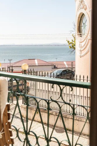 Designers flat with river view