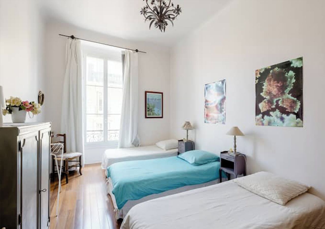 1 chambre, fer et planche à repasser, Wi-Fi, draps fournis