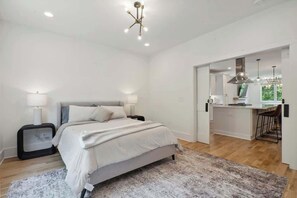 4 bedrooms, iron/ironing board, travel crib, WiFi