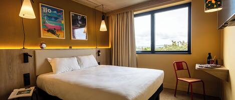 Insonorización, wifi gratis y ropa de cama