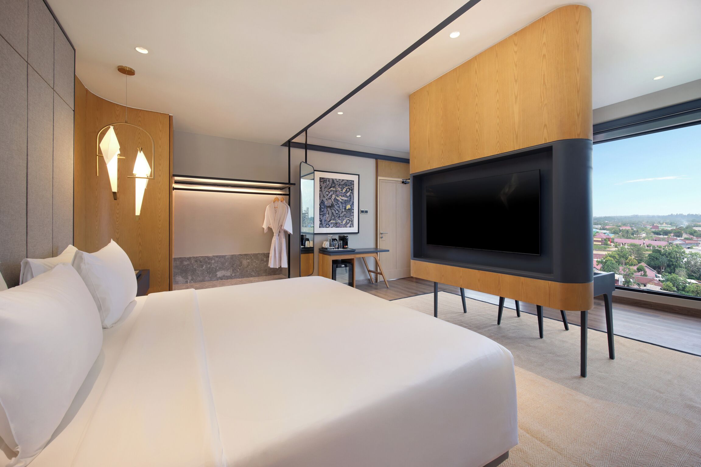 Suite, 1 King-Bett | Zustellbetten