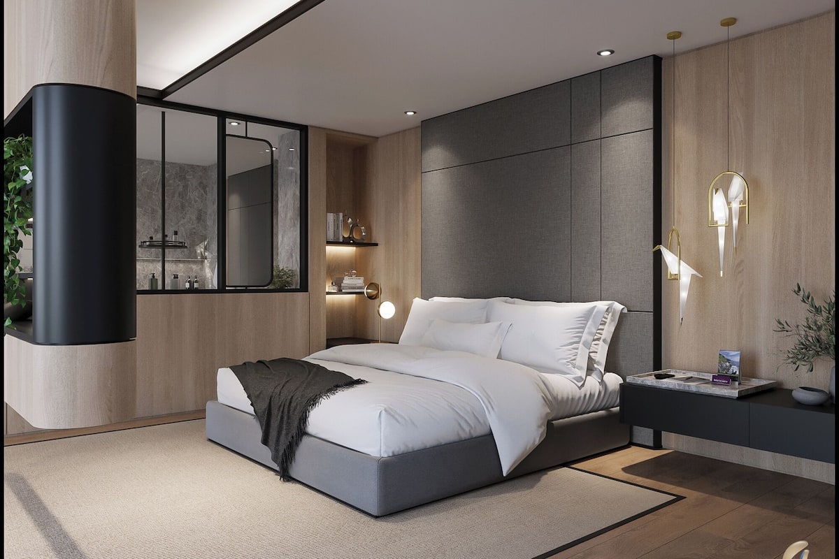 Suite, 1 King-Bett