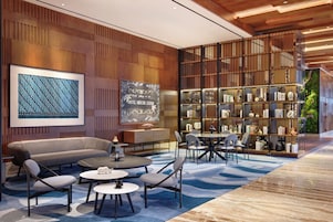Sala de estar en el lobby