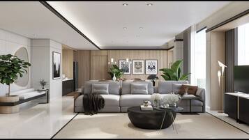 Suite, 1 King-Bett