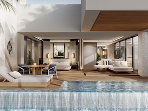 Suite, 2 Bedrooms, Sea View