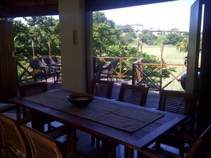 Ferienhaus, 3 Schlafzimmer, barrierefrei, Raucher | Esszimmer