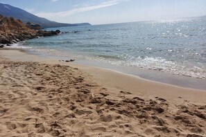Sun loungers, beach towels