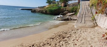 Two bedroomed villa, each with balcony and ensuite, a private pool, and BBQ.