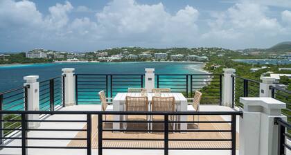 Brand New Luxury 8BR Villa on St. Thomas with Ocean Views, Waterfall Pool & More