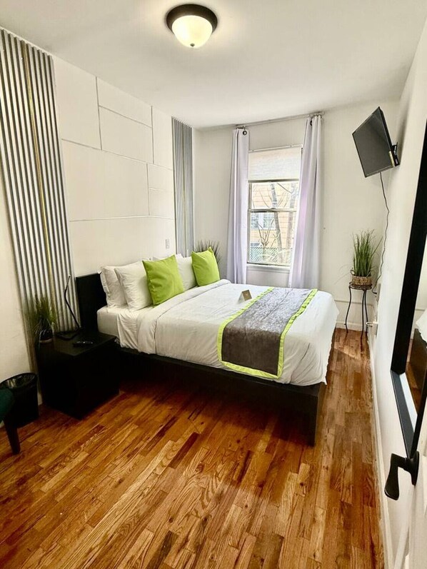1 chambre, fer et planche à repasser, Wi-Fi gratuit, draps fournis