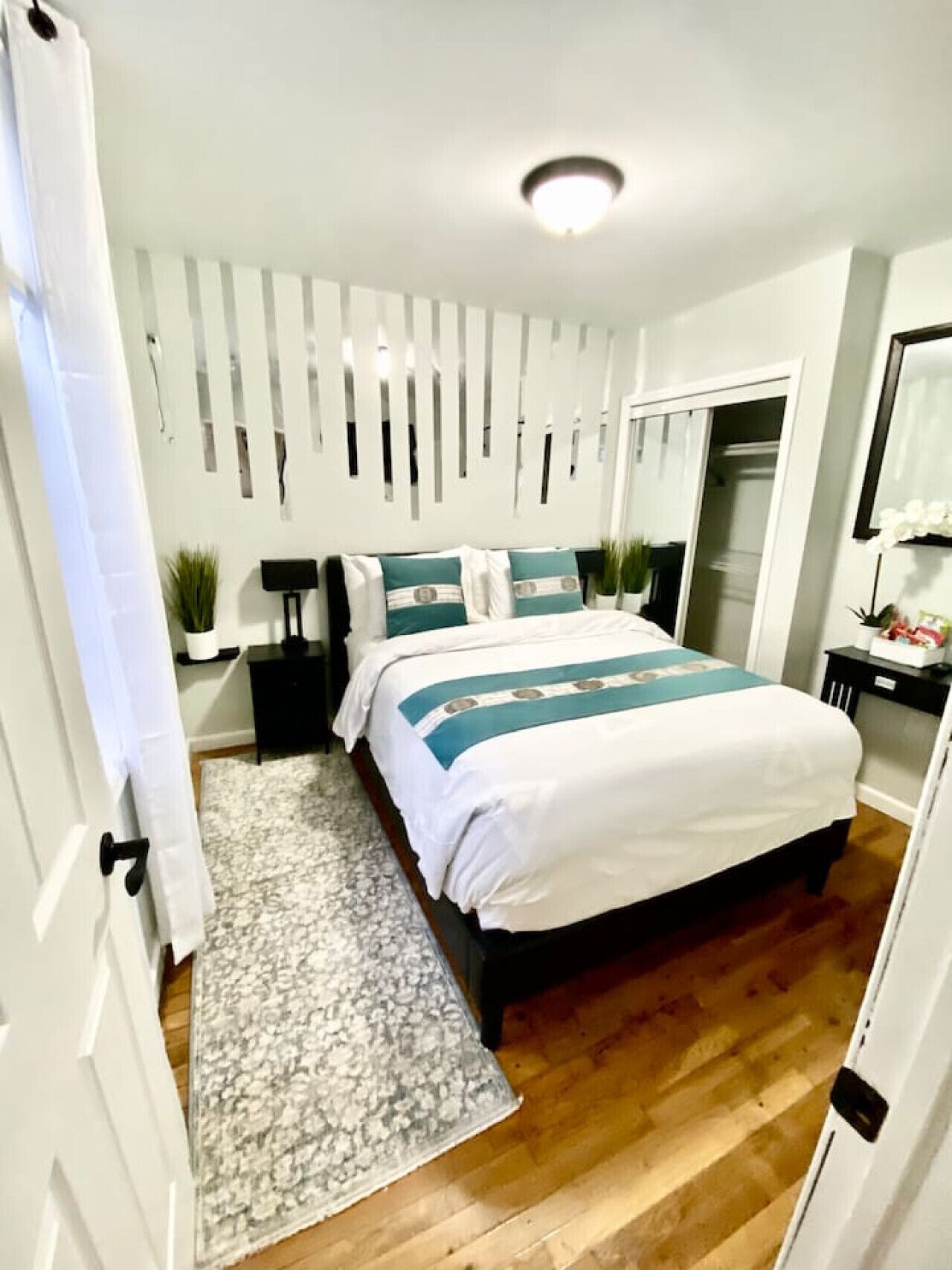 1 slaapkamer, een bureau, een strijkplank/strijkijzer, gratis wifi