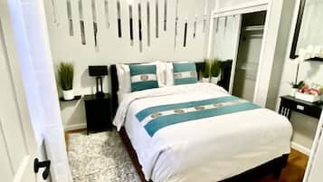 1 bedroom, desk, iron/ironing board, free WiFi