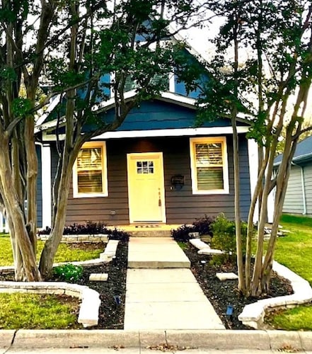 Christmas time at The Texas Bluebonnet in the Historic Downtown McKinney Area!