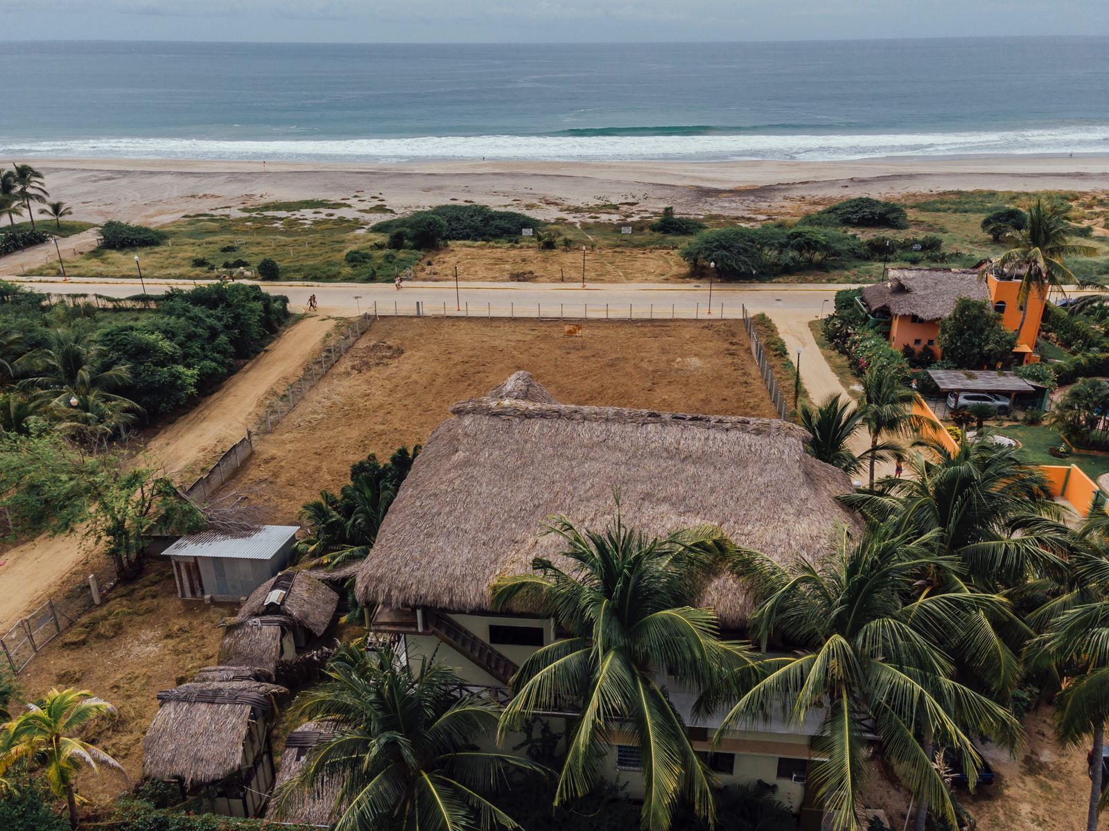 Majoituspaikan julkisivu