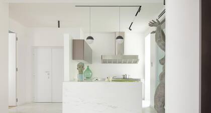 Modern Rooftop Getaway: Arte della Medaglia Gallery House