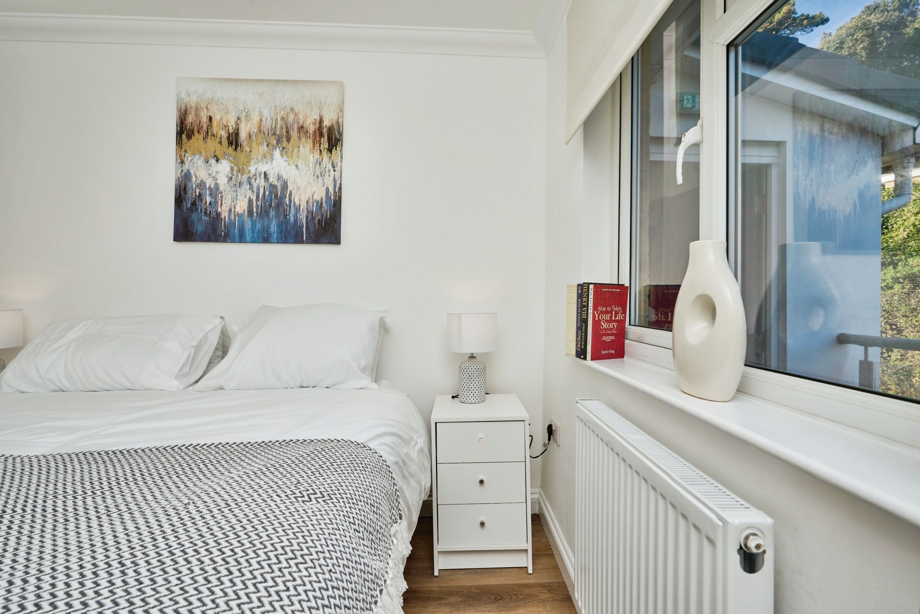 2 soverom og sengetøy