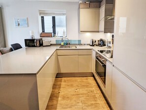 Oven, stovetop, cookware/dishes/utensils