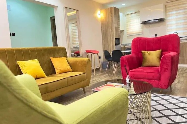Family Apartment, Balcony, City View | Living area