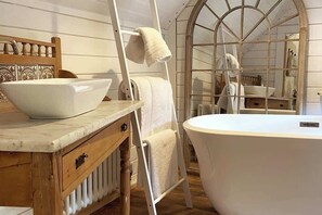 Regadera y secadora de cabello 