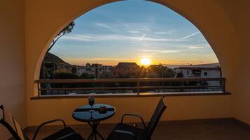 Suite Deluxe, vista mare | Balcone