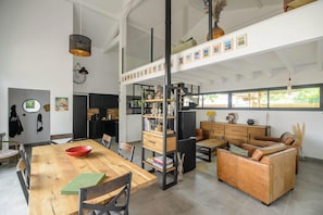 Dining - Villa with terrace and pool near the Ocean (Moliets-et-Maa)