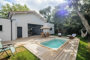 Pool - Villa with terrace and pool near the Ocean (Moliets-et-Maa)