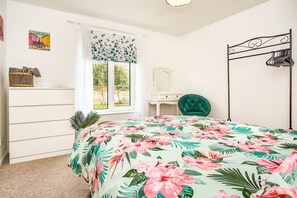 1 habitación y ropa de cama