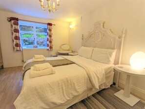 5 室のベッドルーム、ベッドシーツ