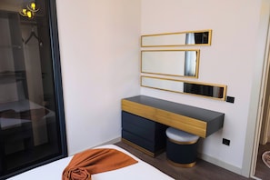 Desk, iron/ironing board, free WiFi