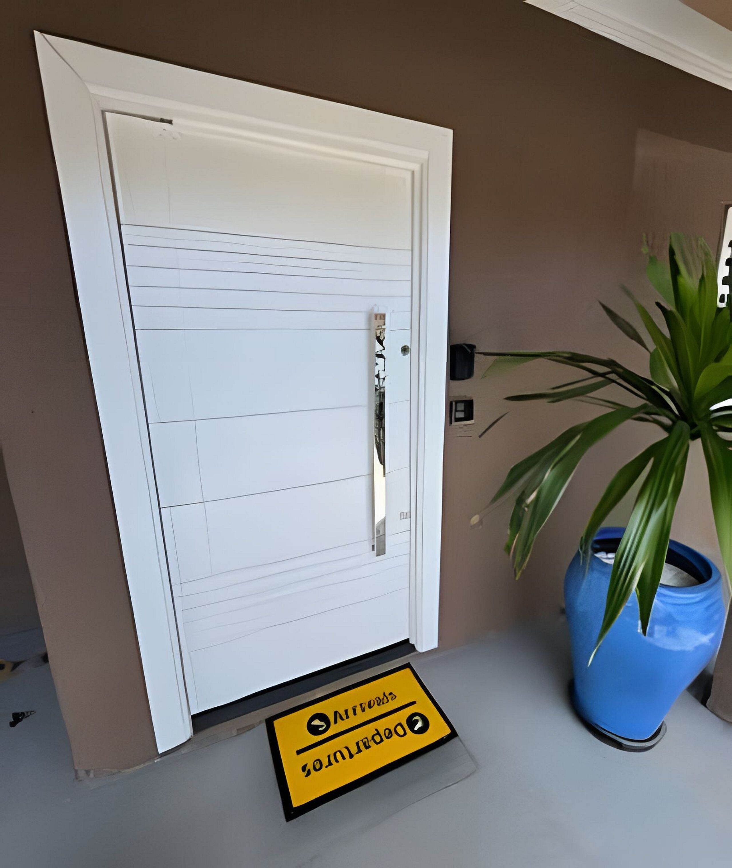 Dormitório compartilhado | Detalhe da fachada