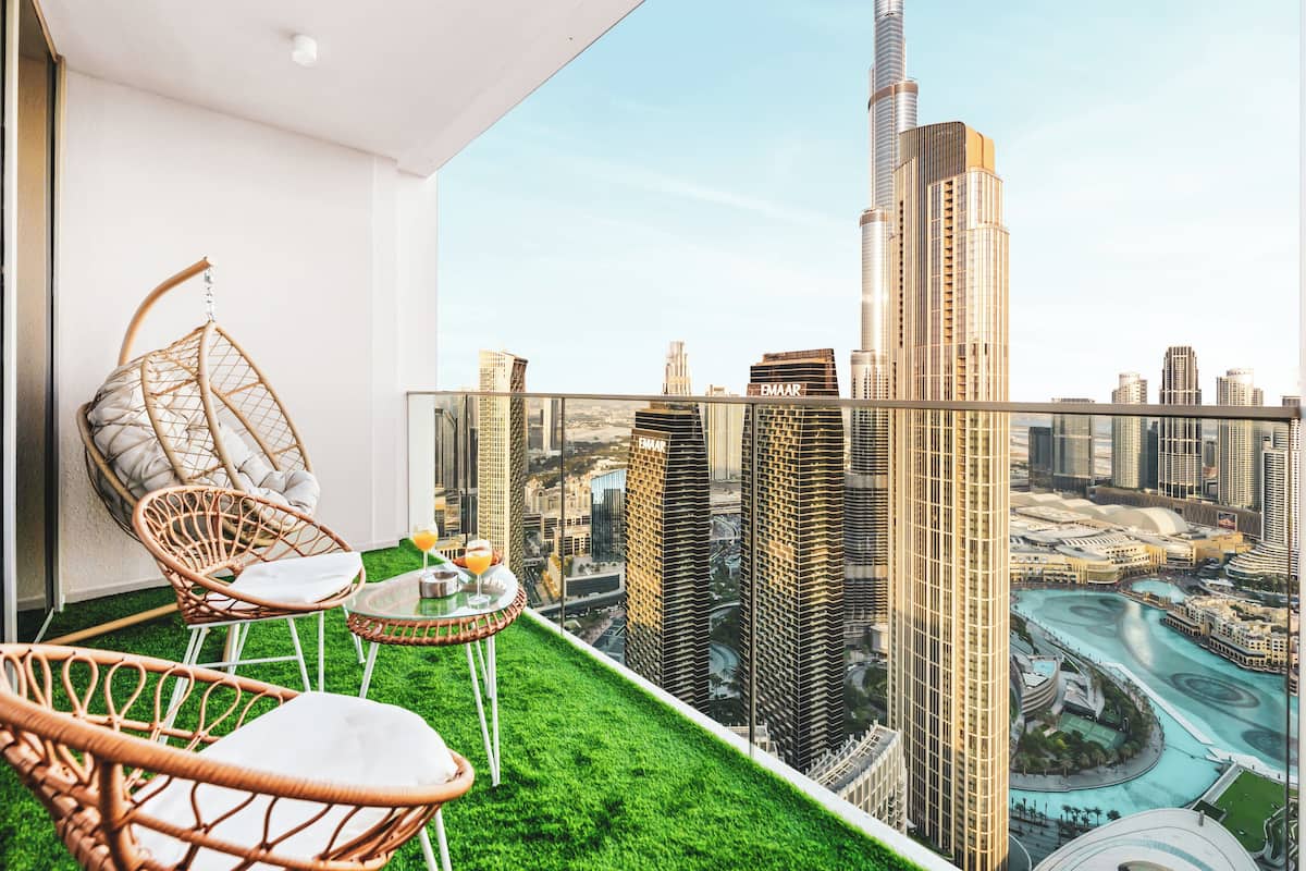 Luxury Apartment, 4 Bedrooms, City View | Balcony